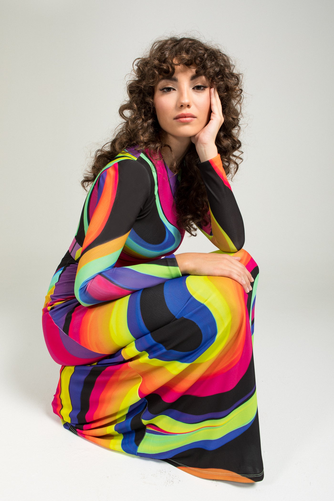 WONDER PSYCHEDELIC DRESS