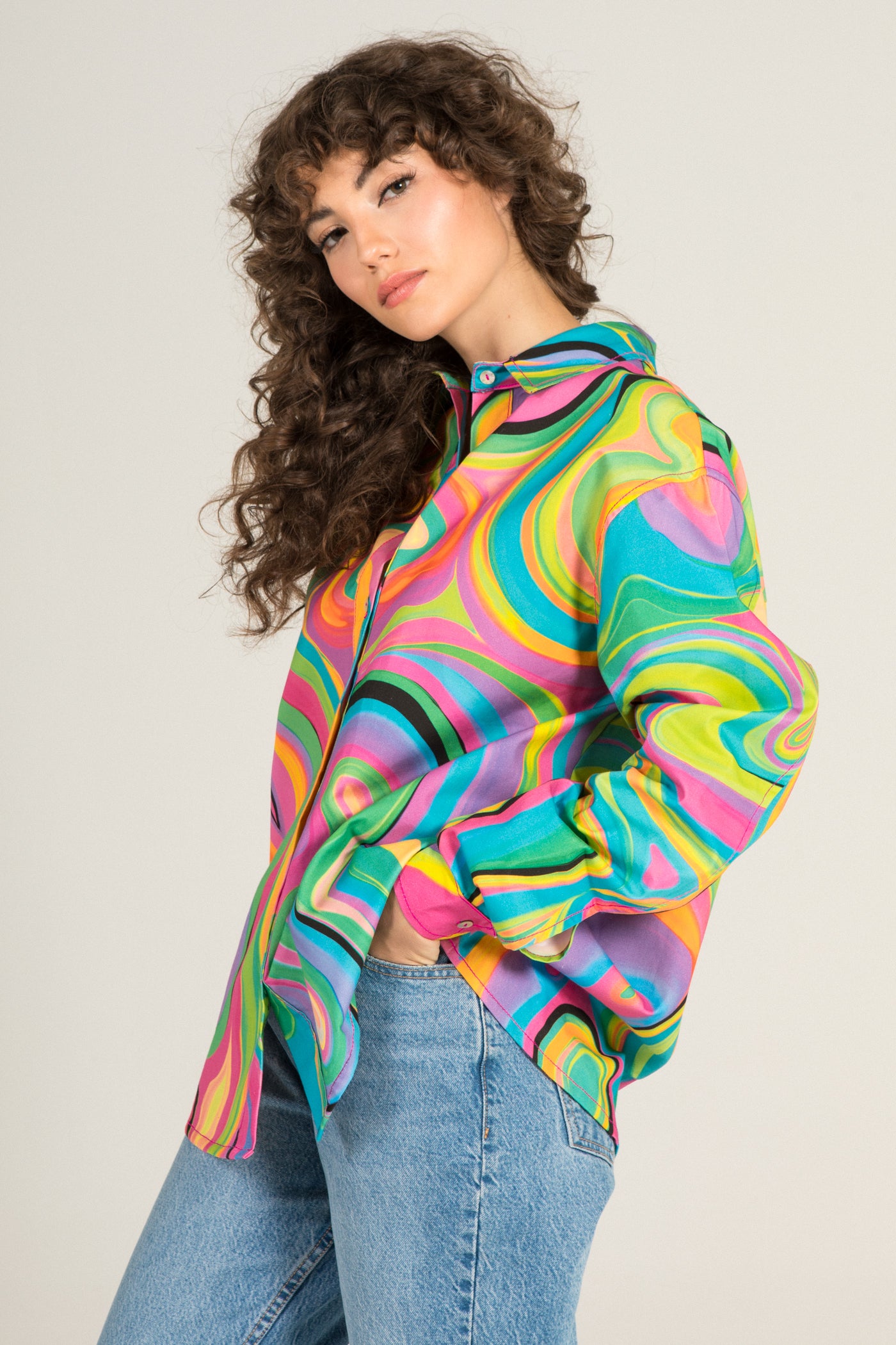 PSYCHEDELIC PASTEL SHIRT