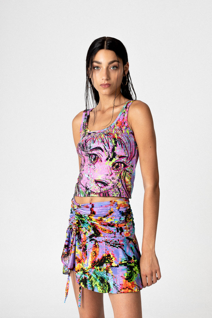 GLITCH DOLL TANK TOP