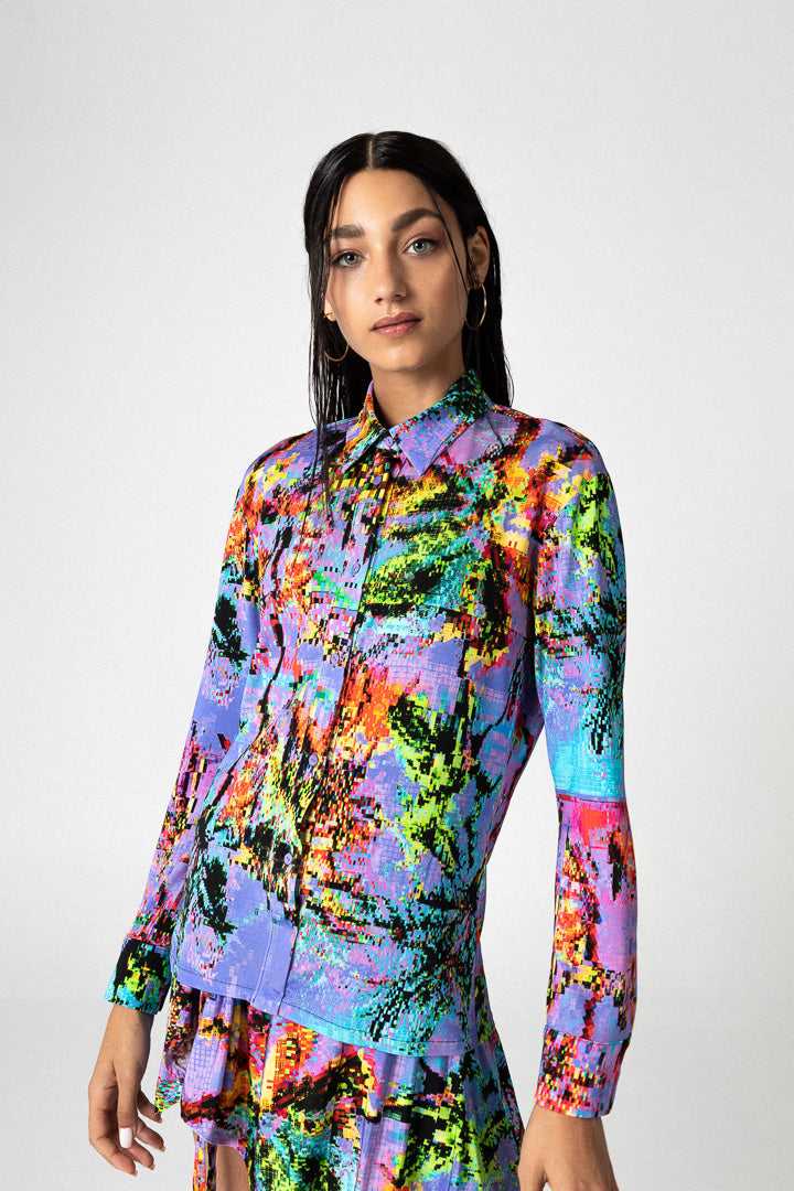 PIXEL PALMS SHIRT