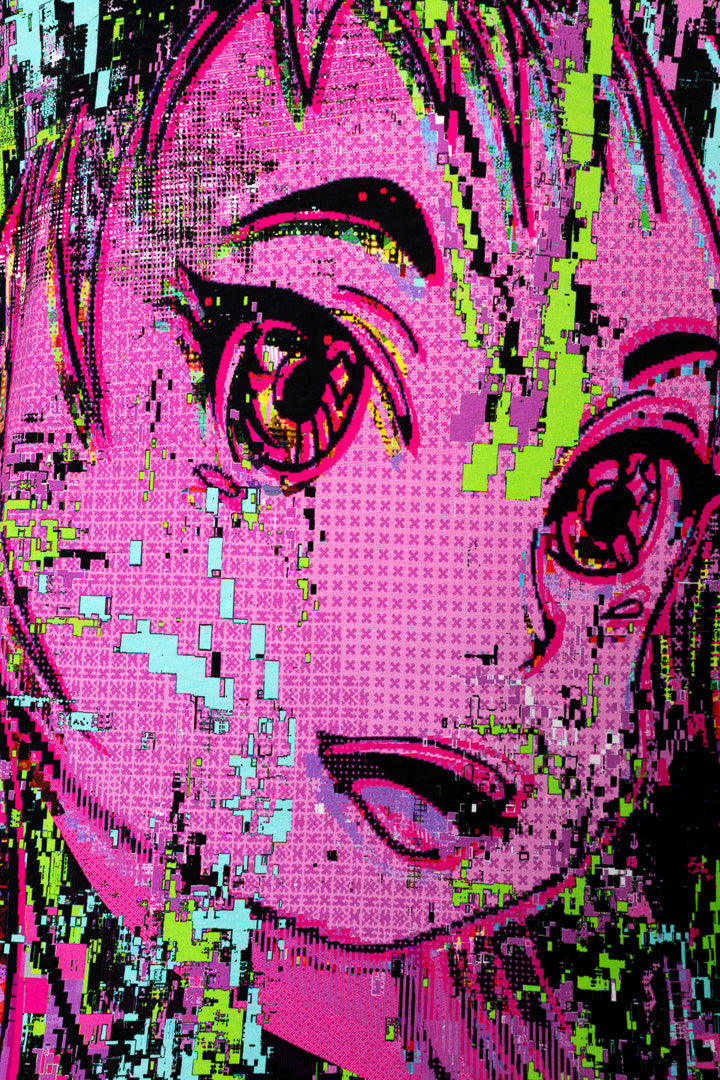 GLITCH DOLL OVERSIZED T-SHIRT